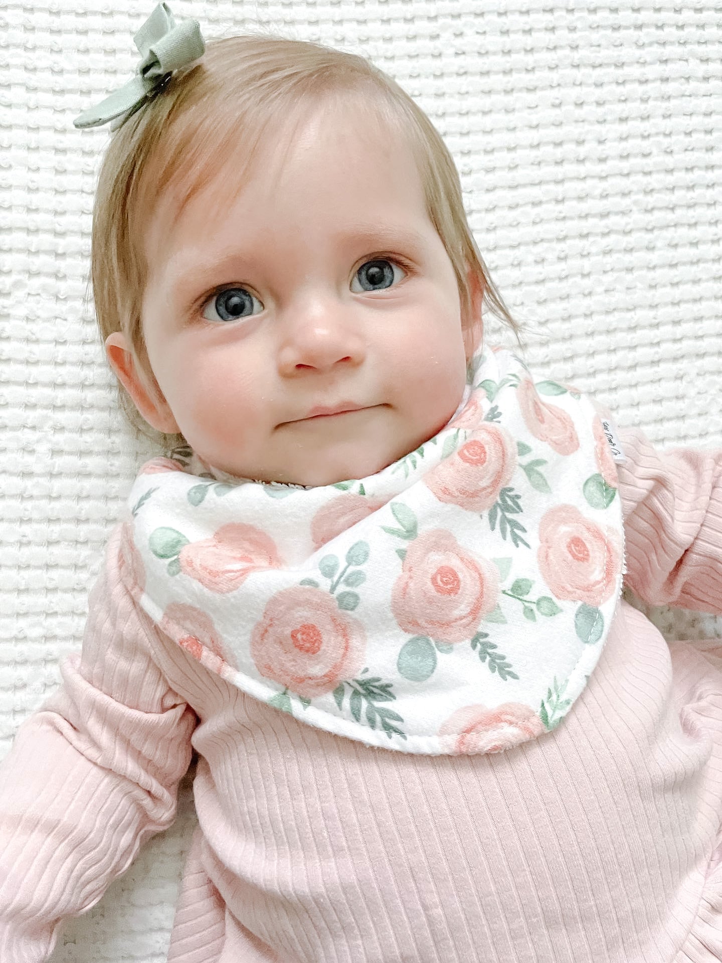 Neutral Gingham | Bib
