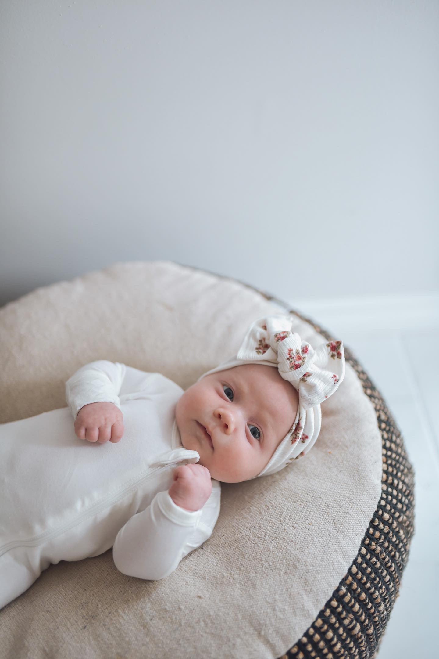 Cream Pointelle | Headwrap