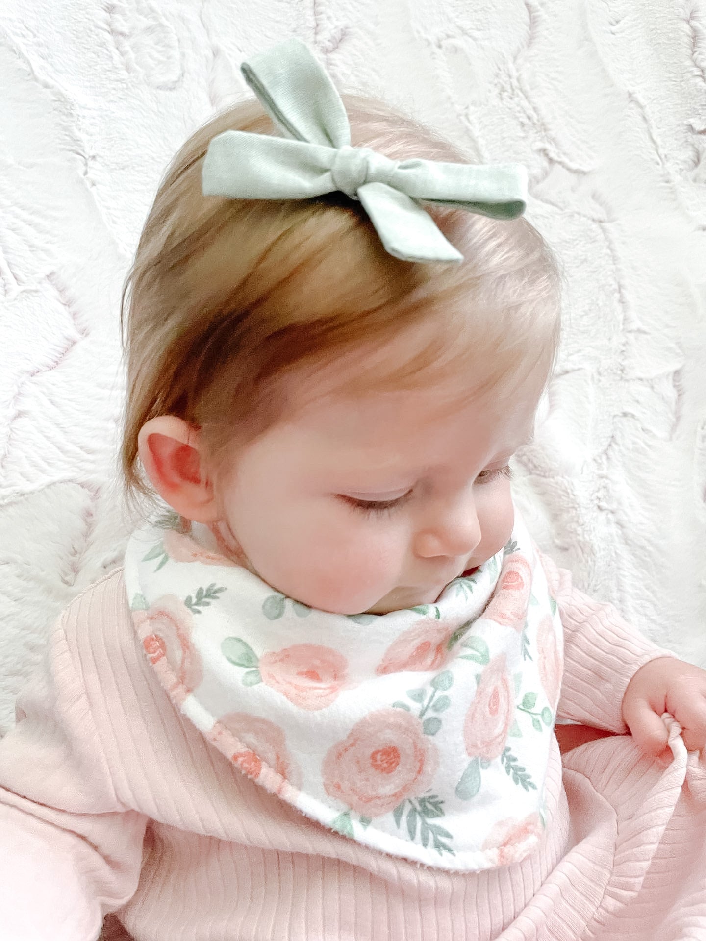 Neutral Gingham | Bib