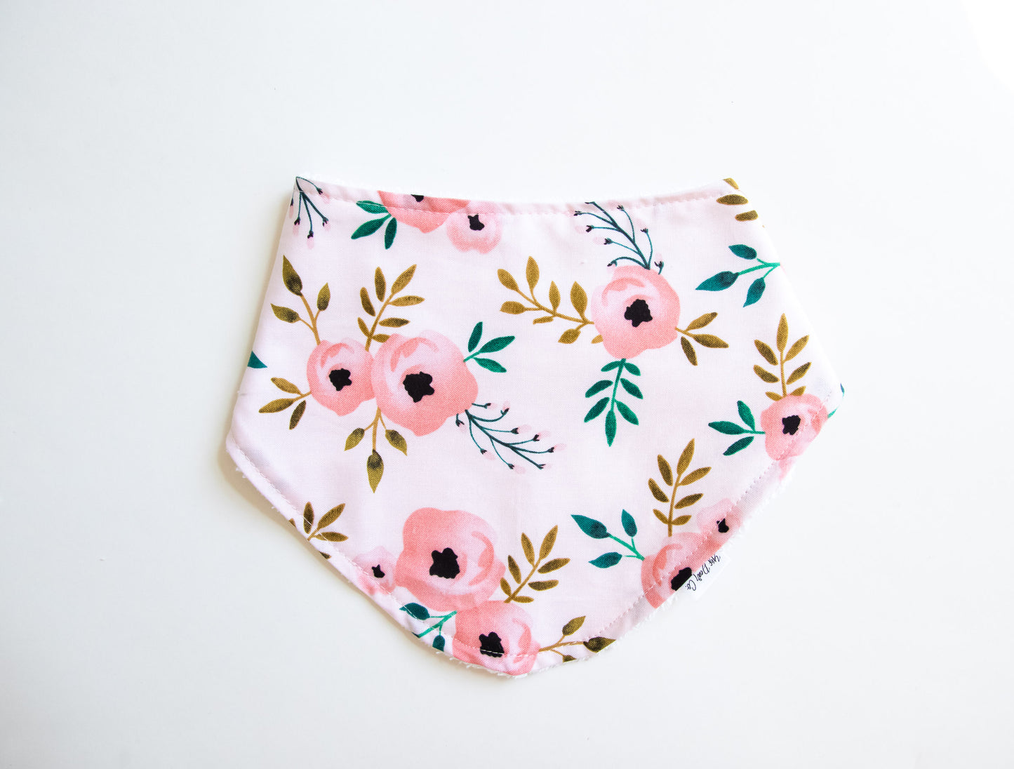 Painted Pink Floral | Bib