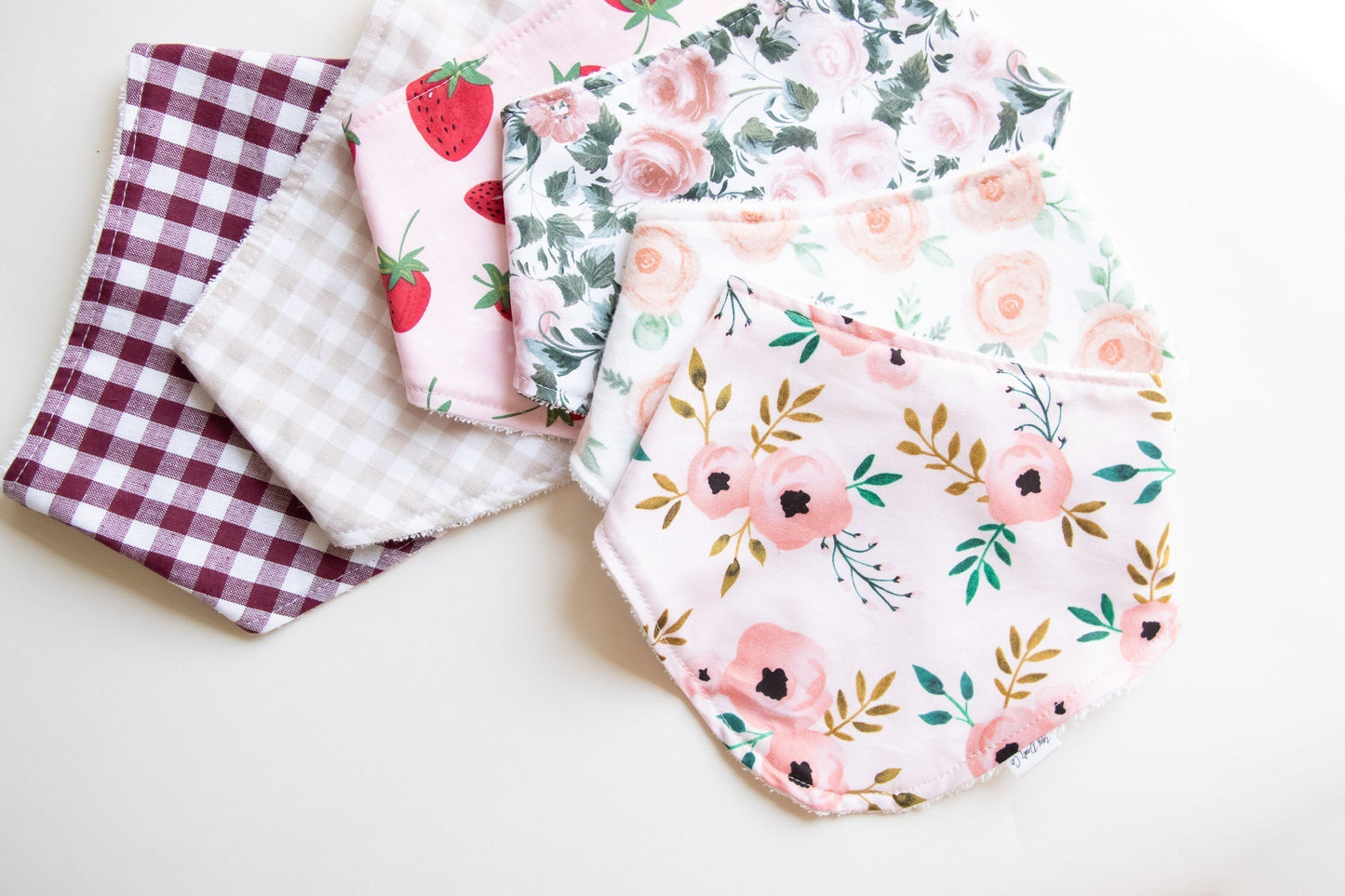 Neutral Gingham | Bib
