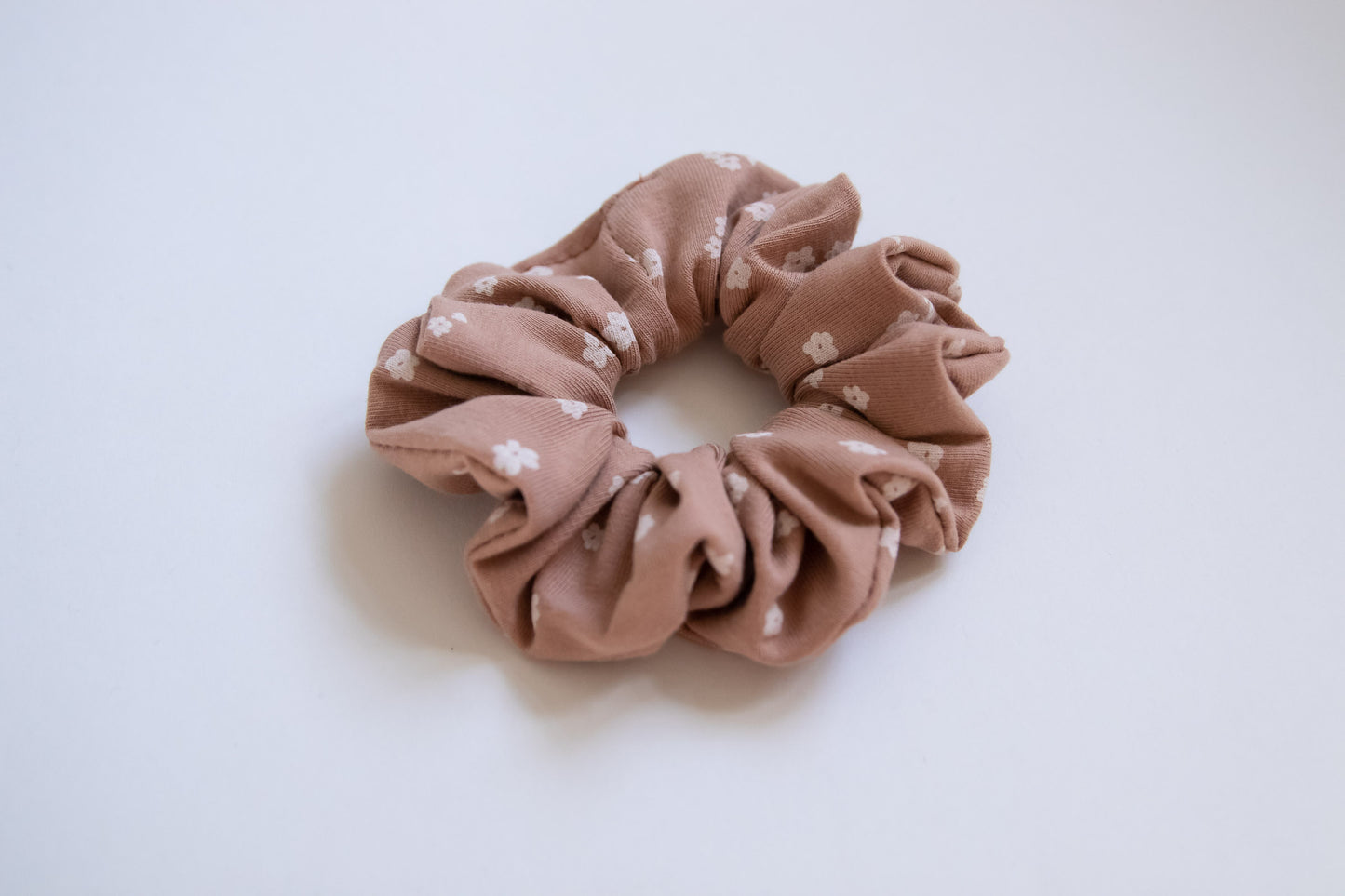 Small Brown Flowers | Scrunchie