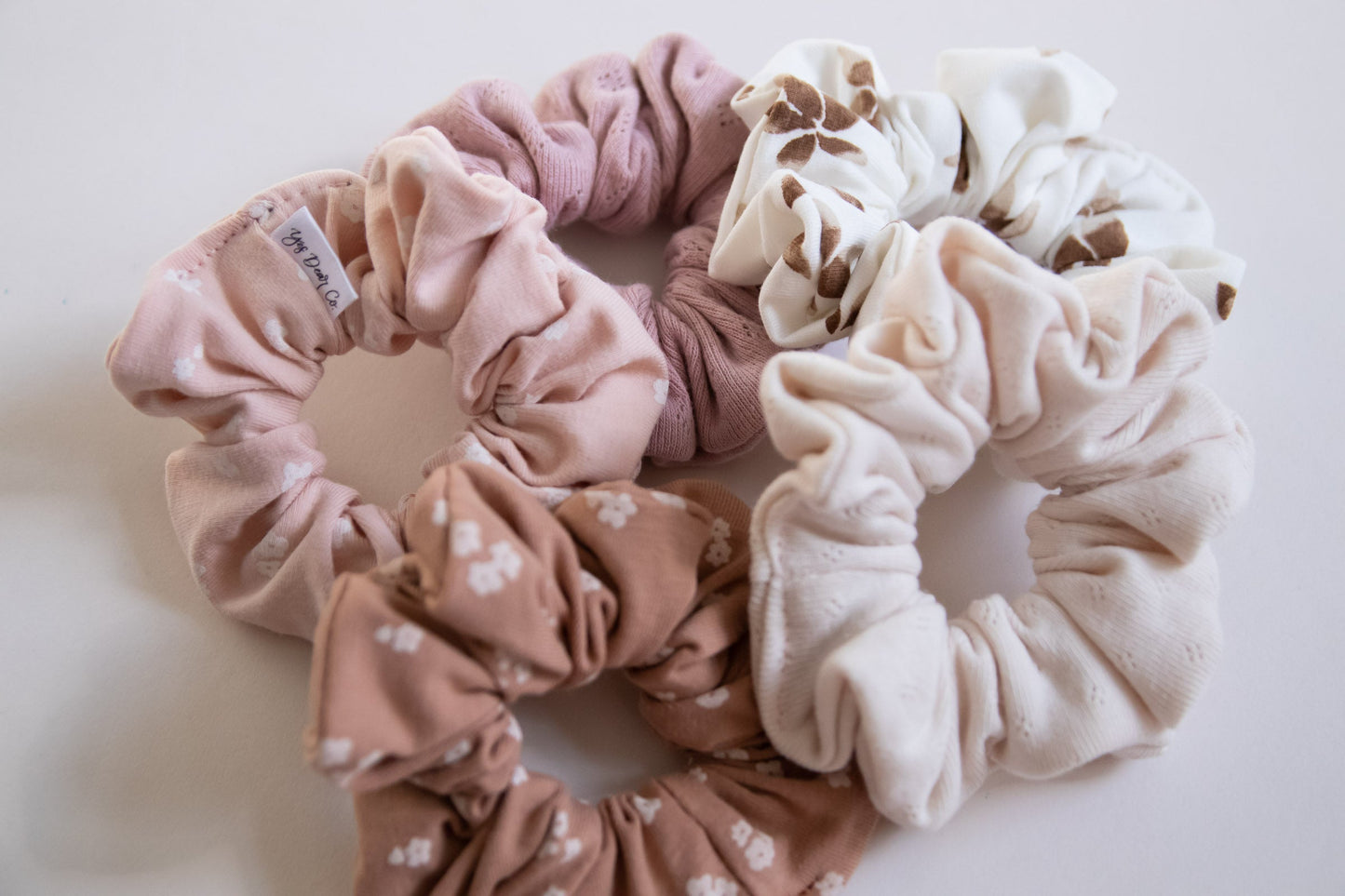 Cream Pointelle | Scrunchie