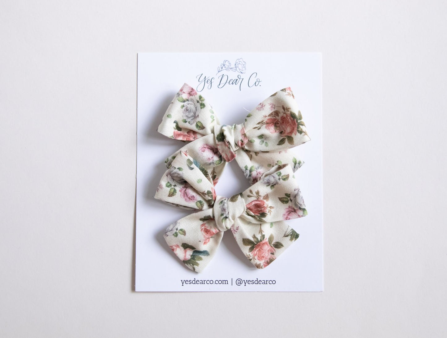 Vintage Garden | Pigtail Bows