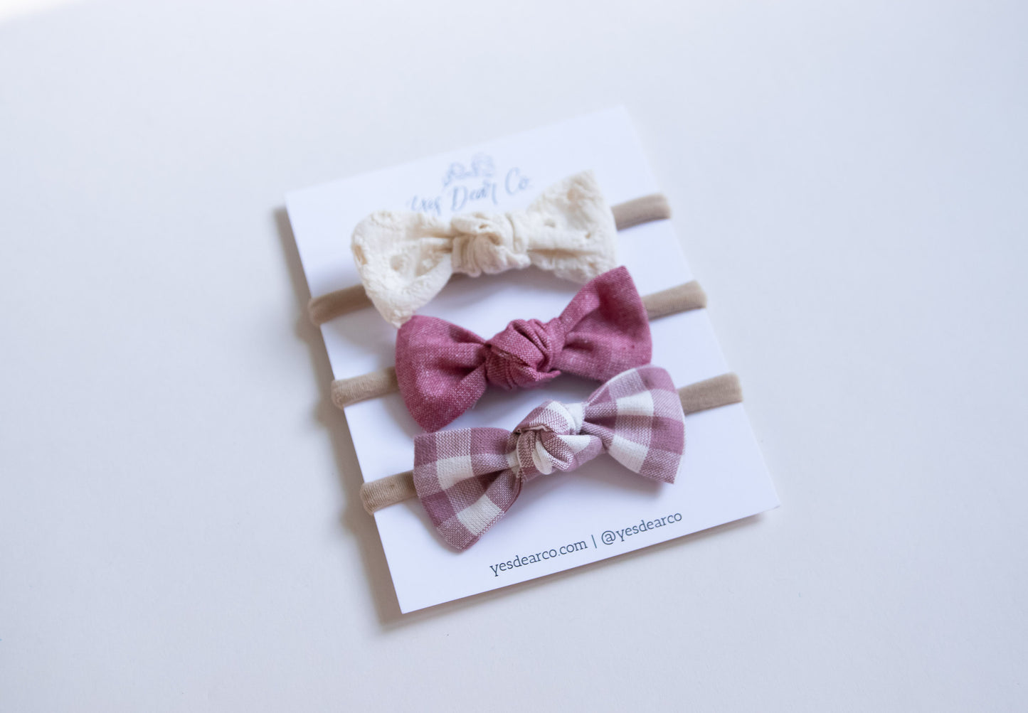 Berry Knot Bow Set