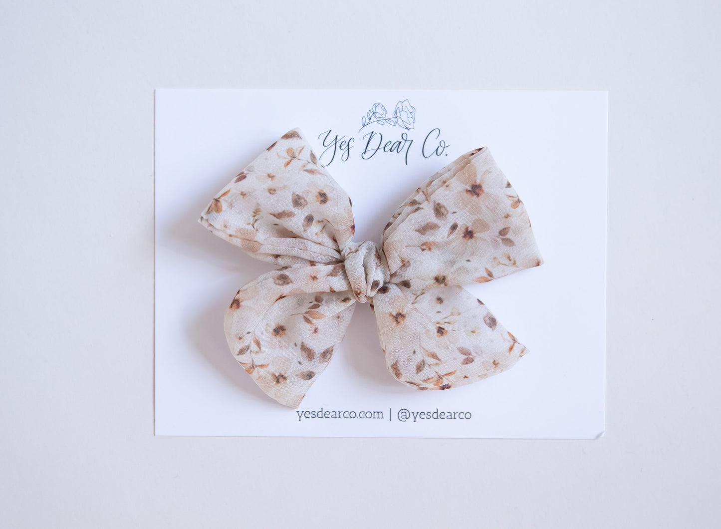 Autumn Floral | Large Pinwheel