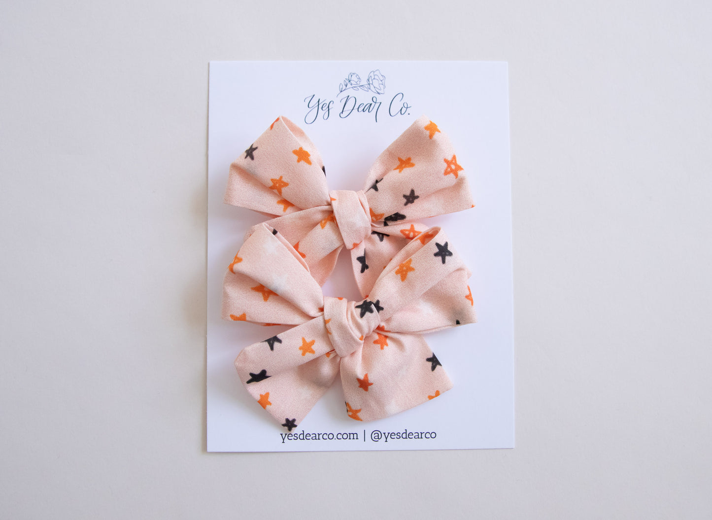 Spooky Stars | Pigtail Bows
