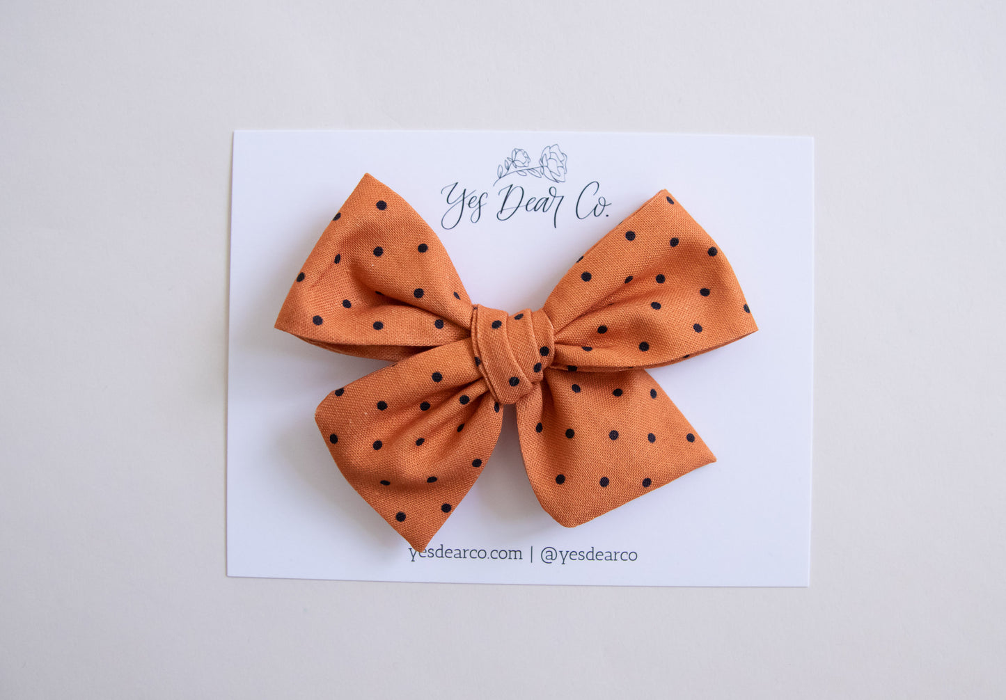 Pumpkin Dot | Large Pinwheel