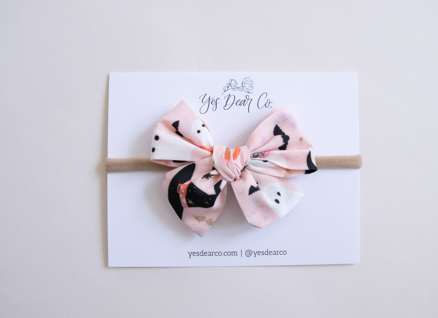 Boo Bow | Small Pinwheel