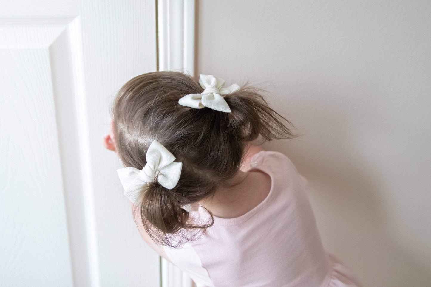 Floral Muslin| Pigtail Bows