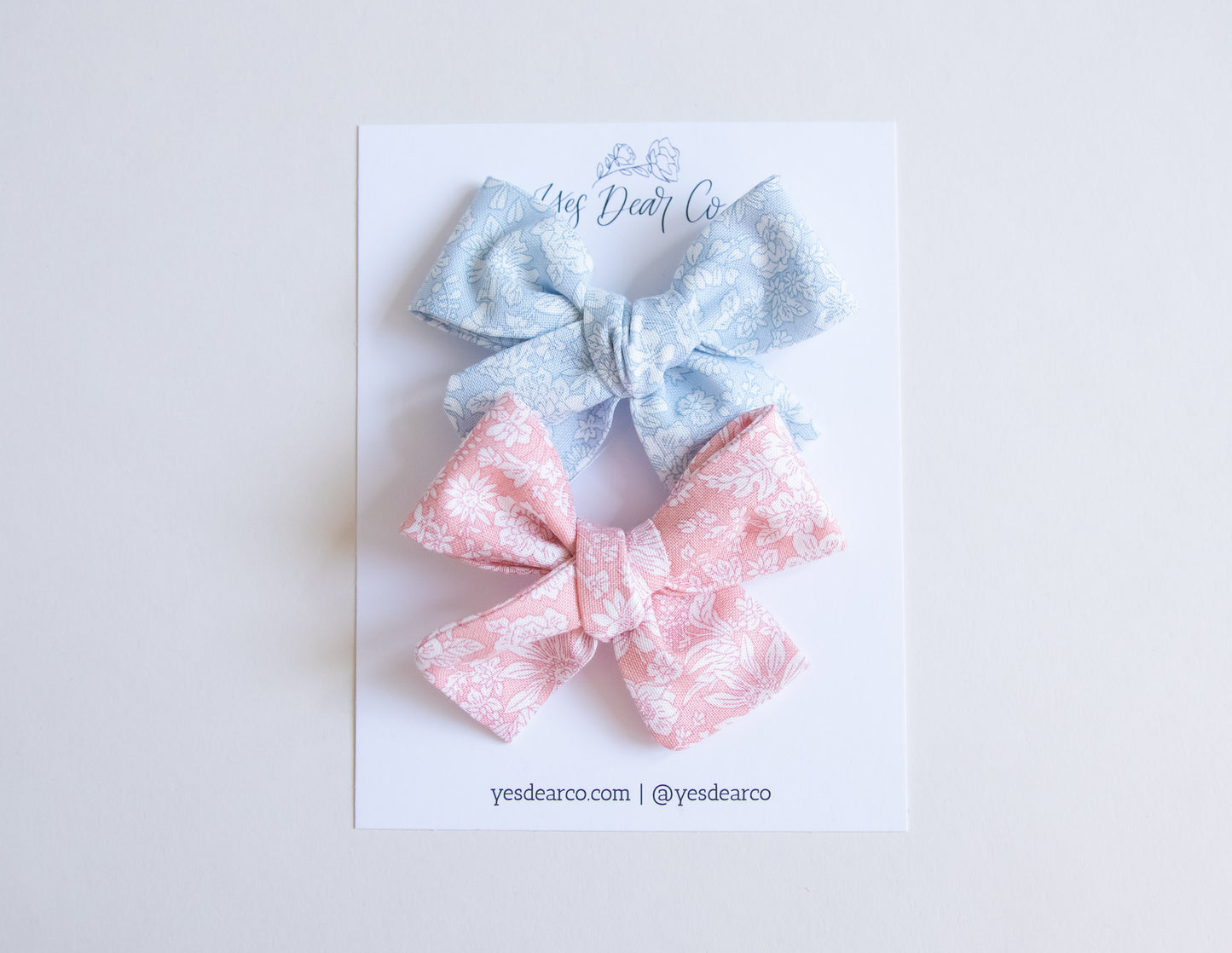 Cotton Candy Bow Set