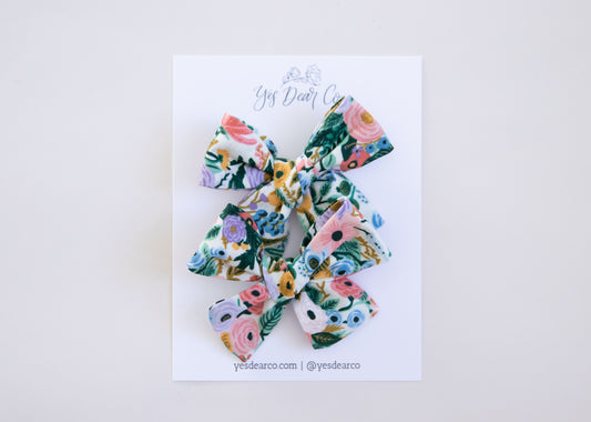 Wildflower| Pigtail Bows