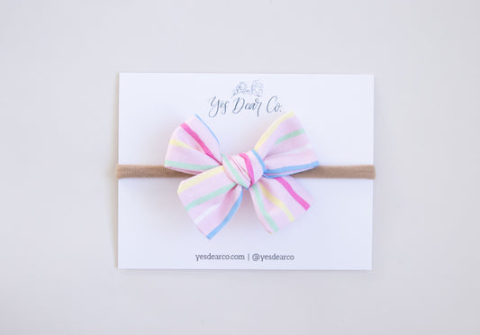 Pink Rainbow | Small Pinwheel