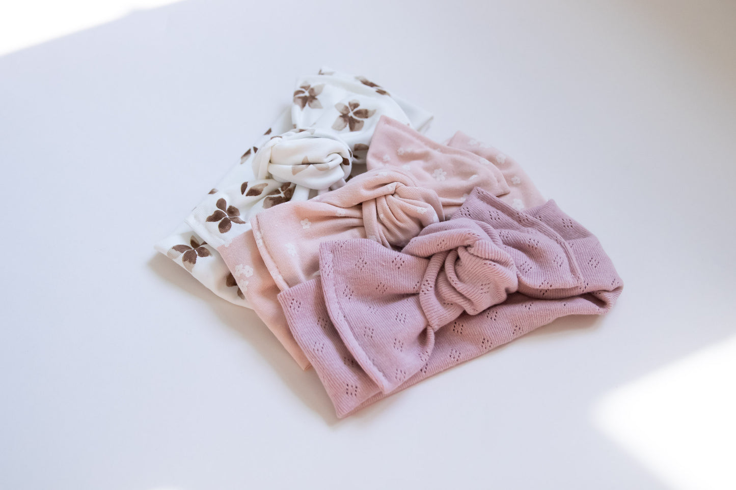 Soft Pink Flowers | Headwrap