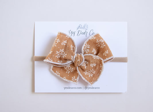 Caramel Floral | Petite Whimsy