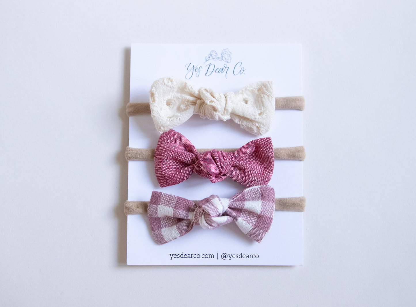 Berry Knot Bow Set