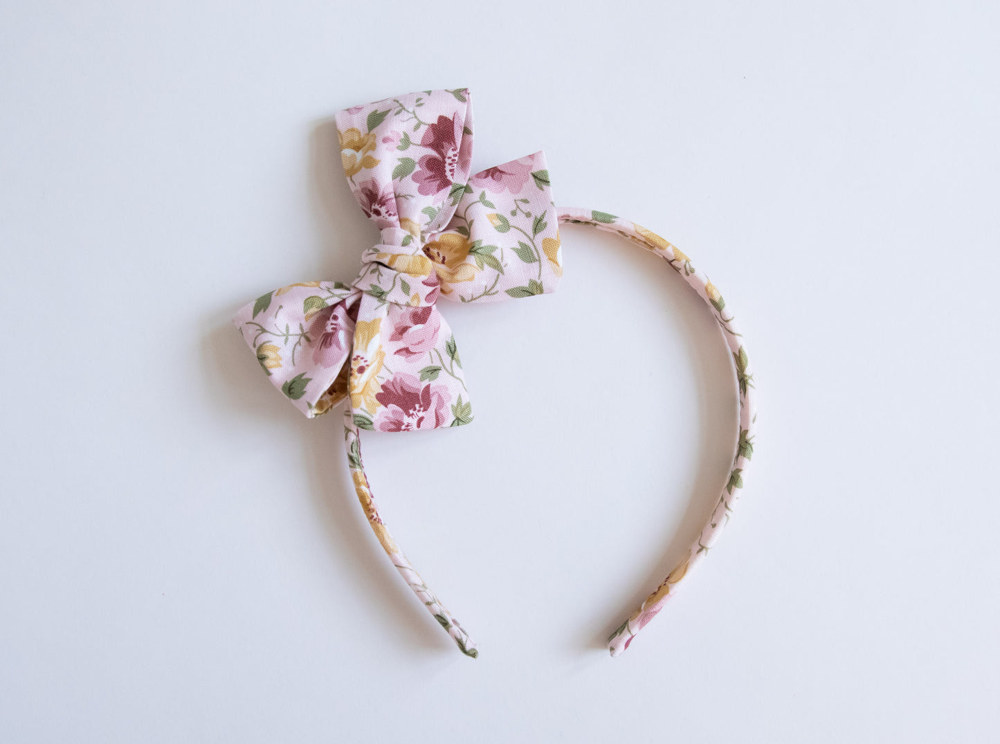 Blush Garden and Ditsy Floral | Hard Headband