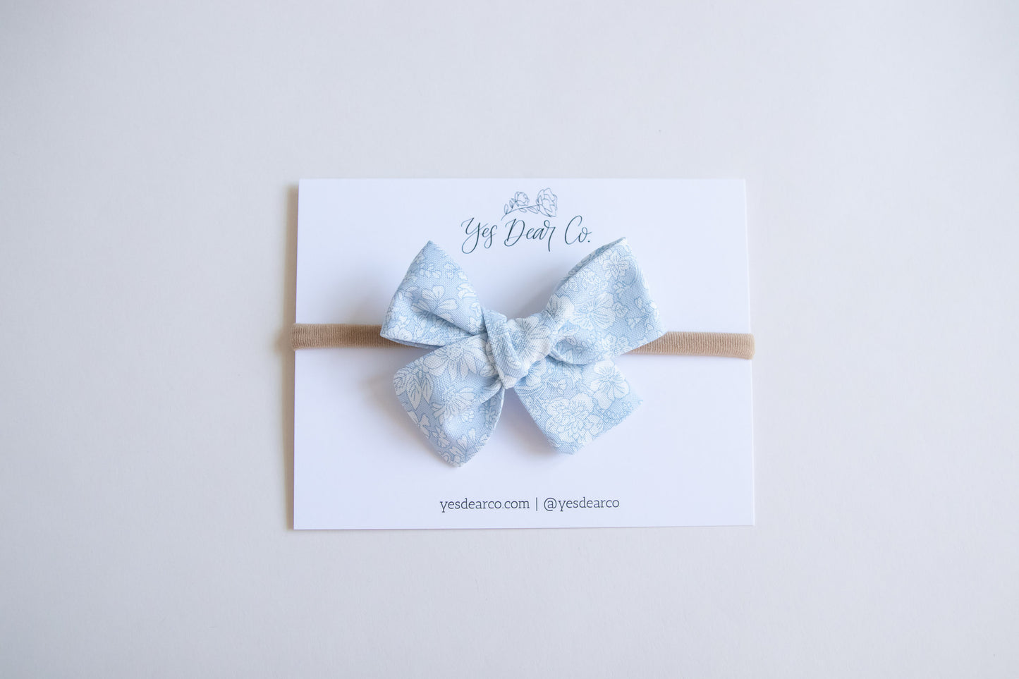 Blue Bell Floral | Small Pinwheel